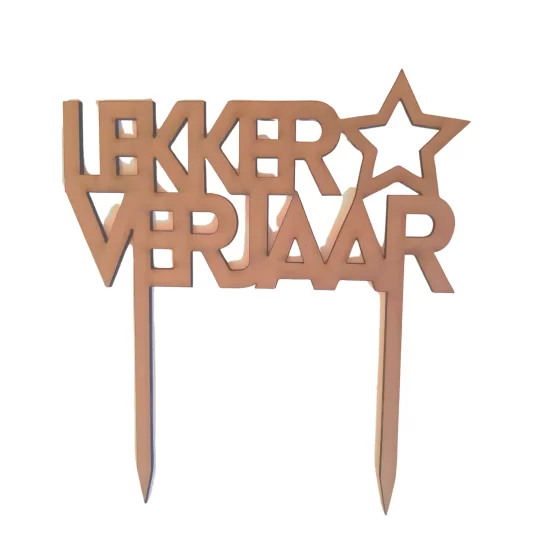 Lekker Verjaar with Star