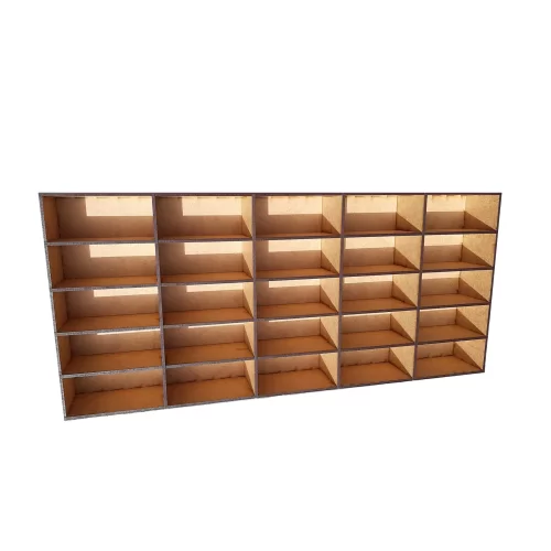 1:64 Model Car Display Shelf - Stylish Storage Shelf for Hot Wheels & Matchbox Collections (25 Cars) - Image 4
