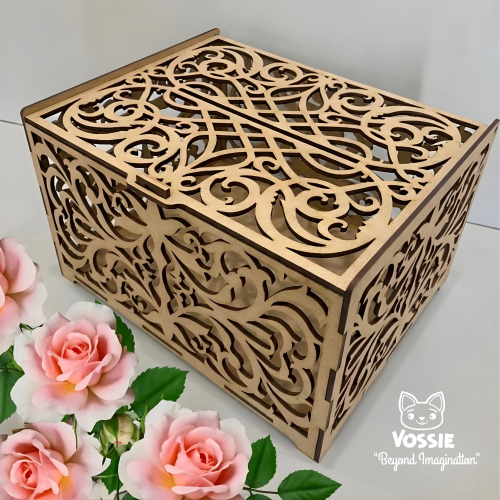 Rustic Wedding Letter Box for Envelopes